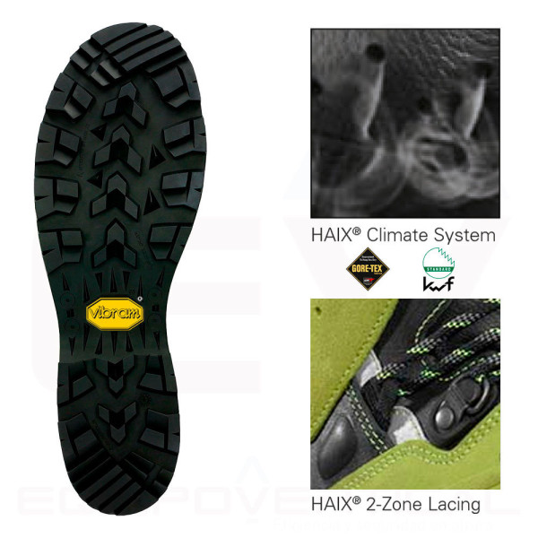 Bota anticorte motosierra Haix Protector Ultra Clase 2 para trepa