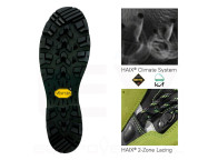 Bota anticorte motosierra Haix Protector Ultra Clase 2 para trepa