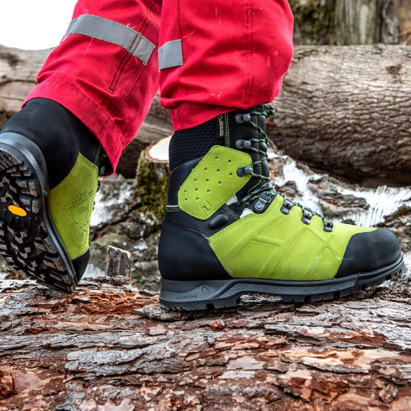 Bota anticorte motosierra Haix Protector Ultra Clase 2 para trepa 2