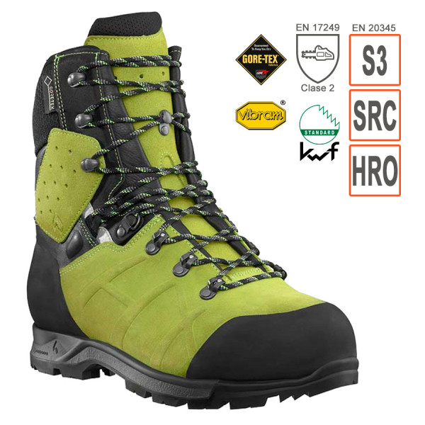 Bota anticorte motosierra Haix Protector Ultra Clase 2 para trepa