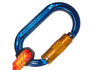 Pack 5 gomas antivolteo STEIN que retienen la cuerda al mosquetón