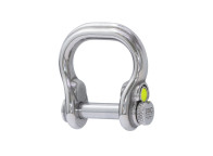 Grillete Ultralink curvado inoxidable con polea. Resistencia 40kN