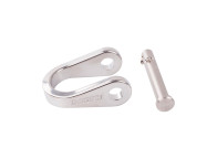 Grillete Quickie inoxidable. Resistencia 30kN y cierre quadruple