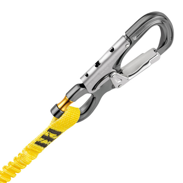 Gancho aluminio EASHOOK OPEN Apertura 25mm Homologado EN362 Petzl 2