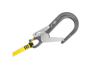 Gancho aluminio MGO OPEN. Apertura 63mm. Homologado EN362. Petzl