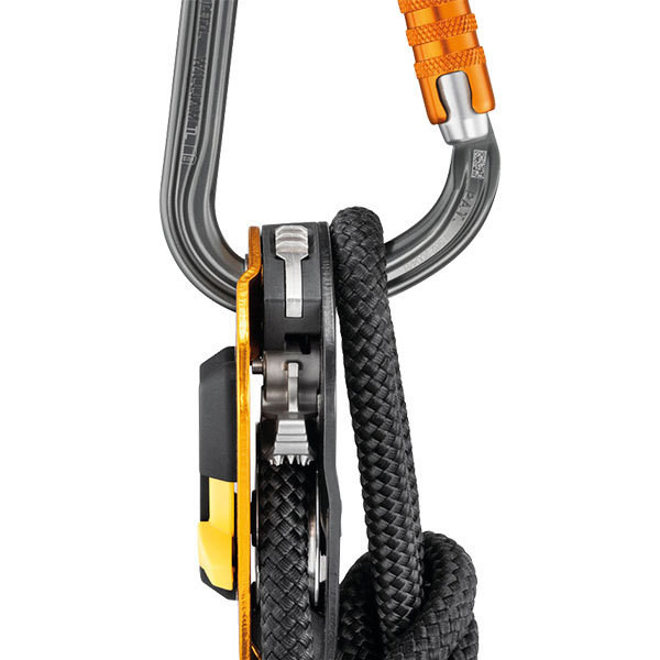 Mosquetón forma pera automático WILLIAM Triact Petzl.
