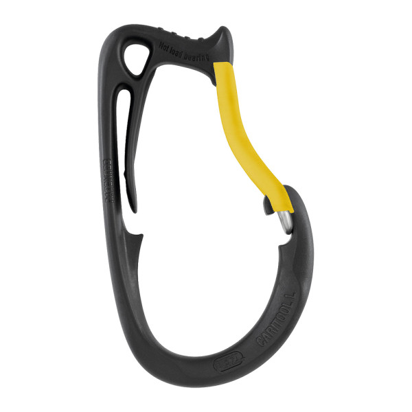Mosquetón CARITOOL L 15kg de Petzl portamaterial para arneses 2