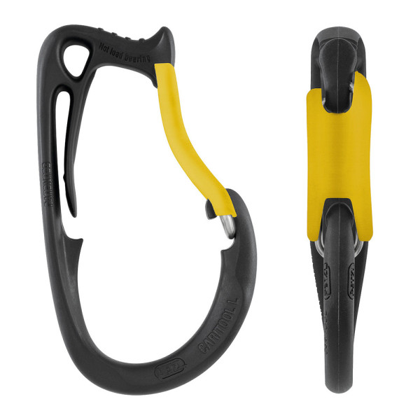 Mosquetón CARITOOL L 15kg de Petzl portamaterial para arneses