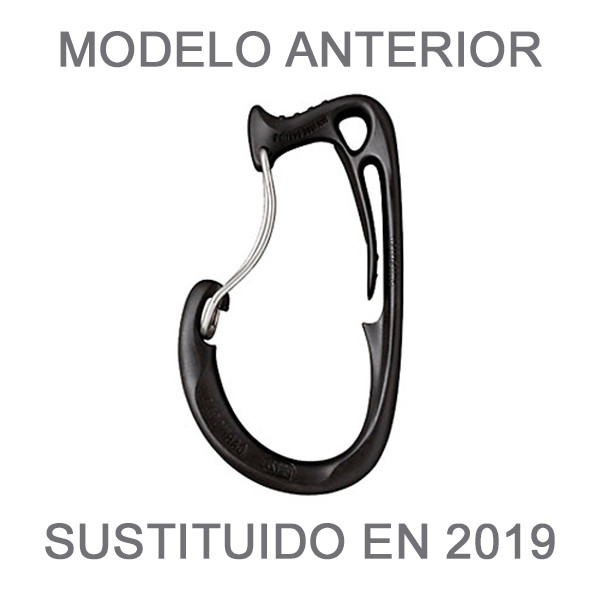 Mosquetón CARITOOL L 15kg de Petzl portamaterial para arneses