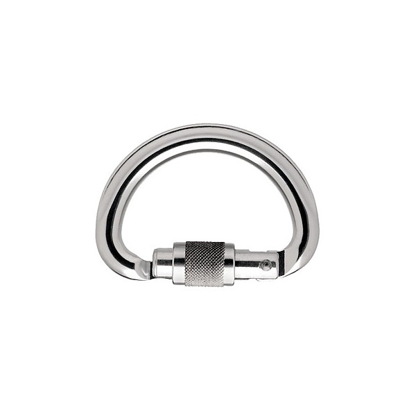 Mosquetón semicircular multidireccional OMNI Screw de Petzl 2