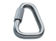 Conector triangular maillón Delta 10 para uso anticaídas.