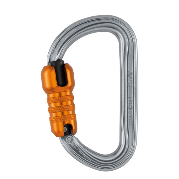 Mosquetón asimétrico Bm'D Triact Lock de Petzl. Garantía 3 años