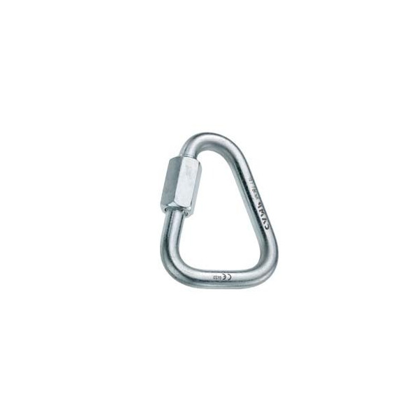 Maillón triangular de acero. Forma Delta con sección de 5 mm. 2