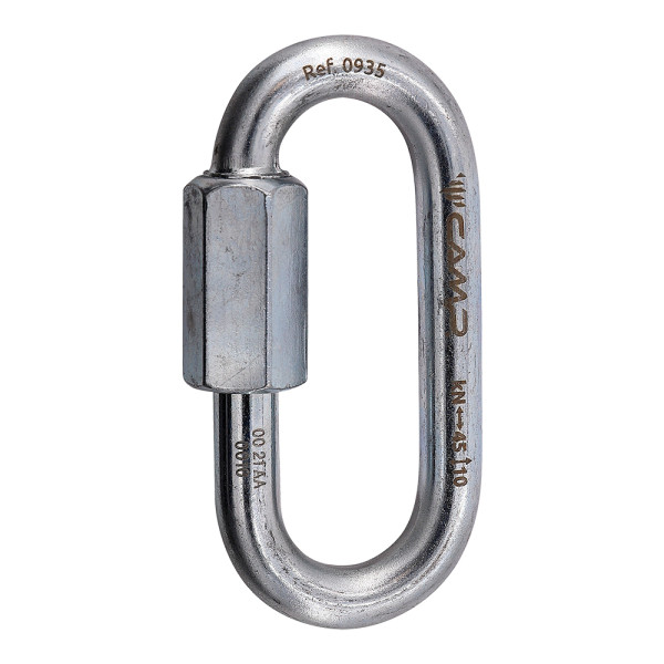 Maillón oval sección 10mm material acero y resistencia 4500kg