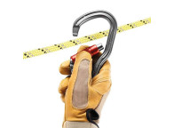 Mosquetón de aluminio VERTIGO Twist Lock para cabo asimétrico