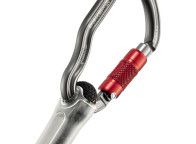Mosquetón de aluminio VERTIGO Twist Lock para cabo asimétrico