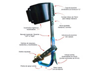 Tornillos de recambio para espuelas X2S Climb de Stein