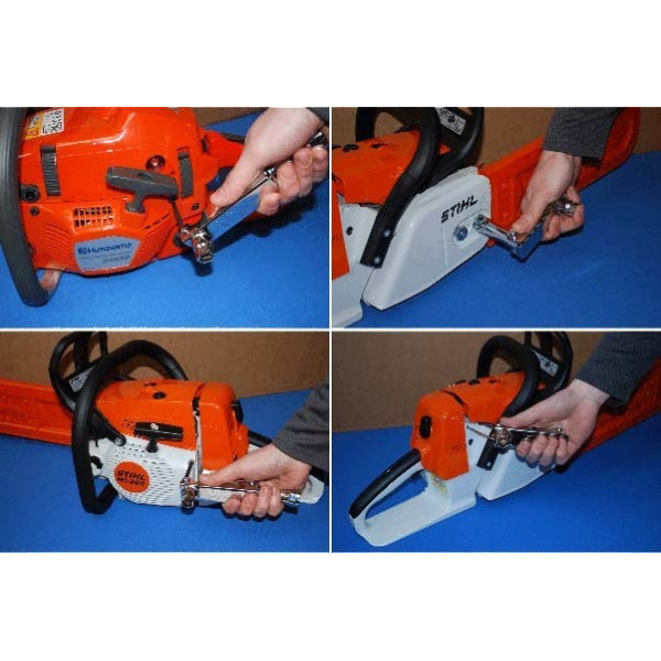Multi-herramienta para mantenimiento y reparación de motosierras