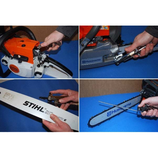 Multi-herramienta para mantenimiento y reparación de motosierras