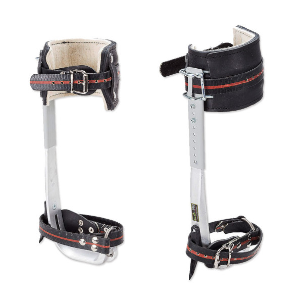 Espuelas básicas regulables de aluminio para poda y tala árboles 2