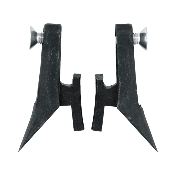 Puntas cortas para espuelas TreeUp de aluminio para arboricultura