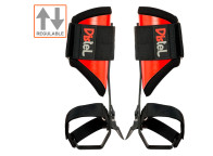 Espuelas DISTEL acero con fijación velcro-velcro para tala.