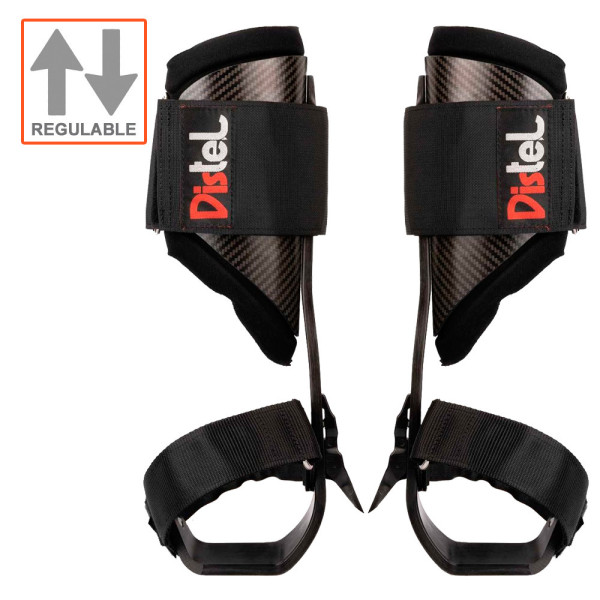 Espuelas de carbono DISTEL para poda, apeo y tala de árboles