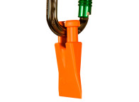Cuña Notch para caritool o mosquetón. Para poda y tala de árboles