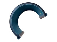 Protector de cuerda tubo para salvar canalones y vierteaguas
