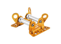 Protector ROLLER COASTER con rodillos para cuerdas en movimiento.