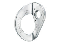 Plaqueta COEUR de Petzl en acero inox, para anclaje de personas.