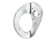 Plaqueta COEUR de Petzl en acero inox, para anclaje de personas.