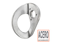 Plaqueta de anclaje en acero COEUR Petzl para trabajos verticales