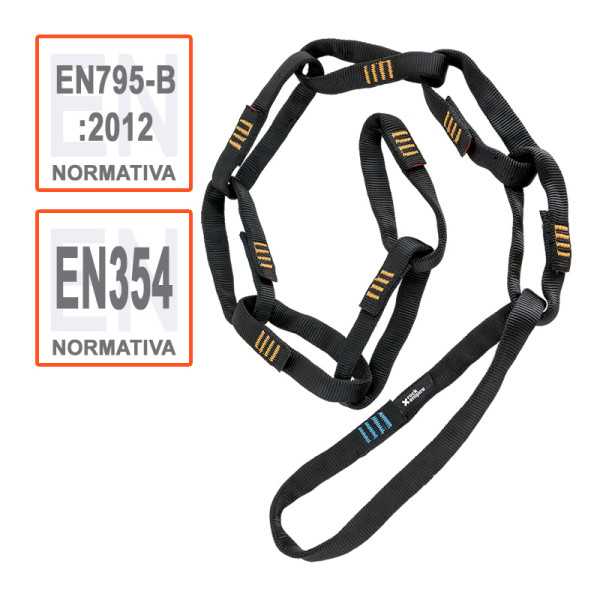 Multi Chain cadena de anillos de cinta para anclaje variable