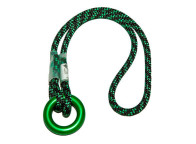 Anclaje de cuerda RINGLOOP con anilla. Para prusik y otros usos