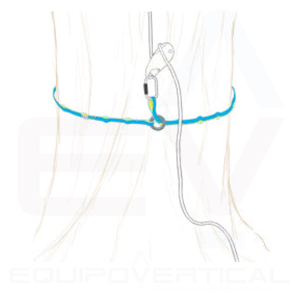 Anclaje basal de 5m Joker Light FTC para poda y trepa en altura 2