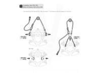 Eslinga regulable ZILLON Prusik mecánico para poda de árboles.