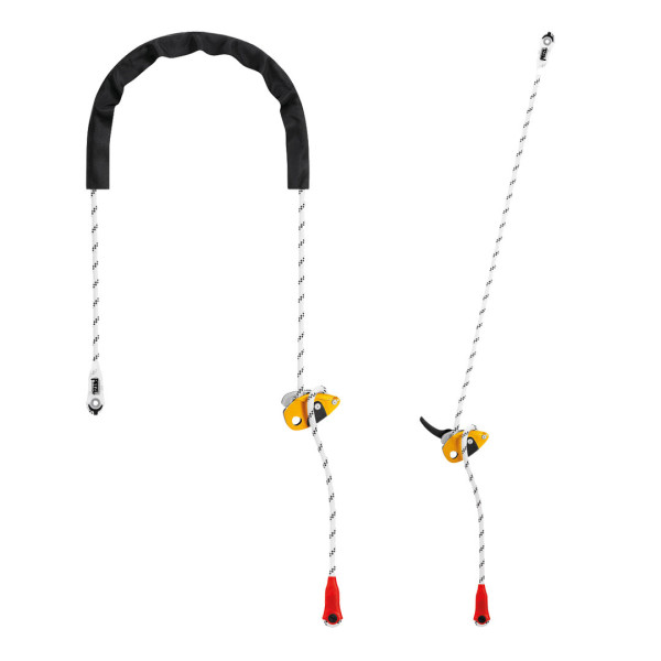 GRILLON Amarre con bloqueador de posicionamiento regulable Petzl 2