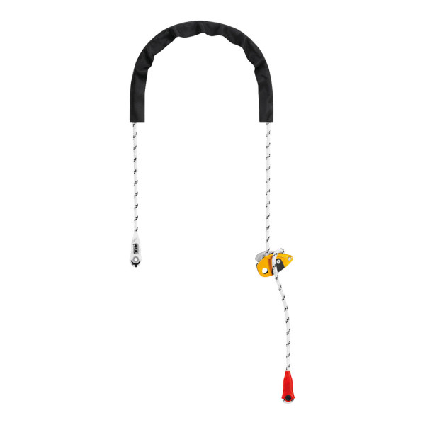 GRILLON Amarre con bloqueador de posicionamiento regulable Petzl