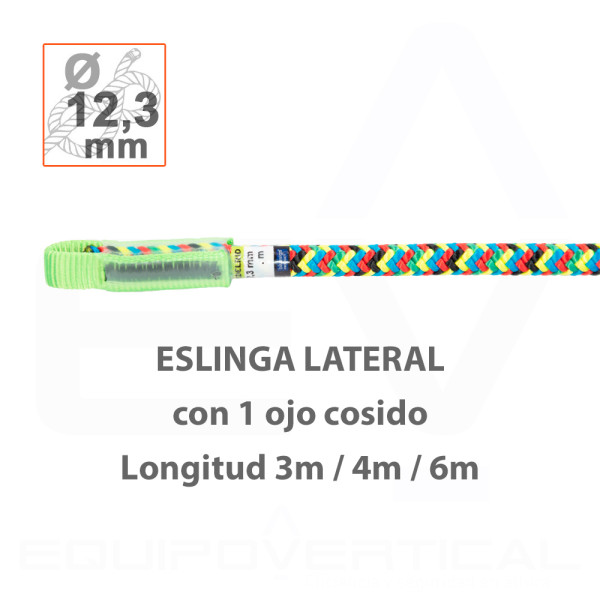 Eslinga lateral XPE con ojo cosido de Edelrid para poda y trepa