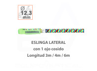 Eslinga lateral XPE con ojo cosido de Edelrid para poda y trepa