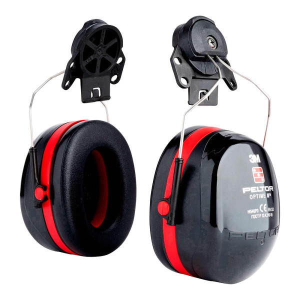 OPTIME III Orejeras anti-ruido para cascos con ranura universal