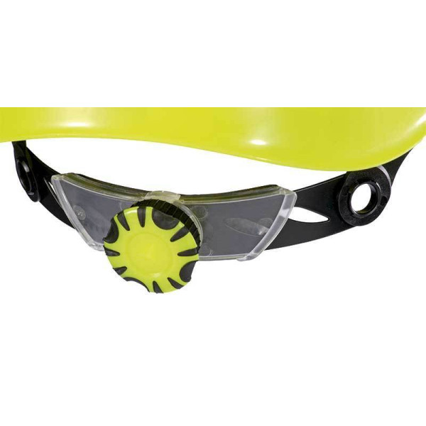 Casco Granite con barboquejo homologado para trabajos en altura.