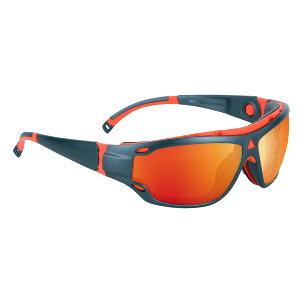 Gafas de seguridad BLOW espejo rojo. Protección antirrayaduras