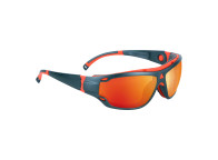 Gafas de seguridad BLOW espejo rojo. Protección antirrayaduras