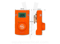 Detector O2 monogas SGT Senko de oxígeno para espacios confinados