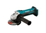 Amoladora discos 115mm Batería 18V Makita. Uso con una sola mano.