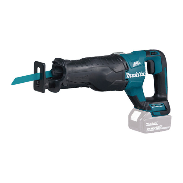 Sierra de sable batería 18V Makita con motor BL sin escobillas.
