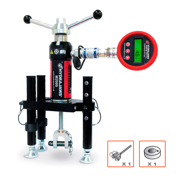 Tester M2000 para comprobar la resistencia de anclajes bajo EN795