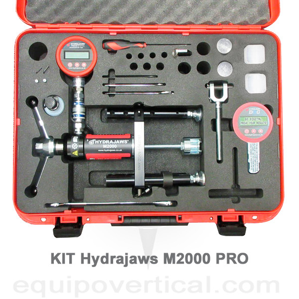 Tester M2000 PRO para ensayar varilla roscada, parabolt, argollas 2